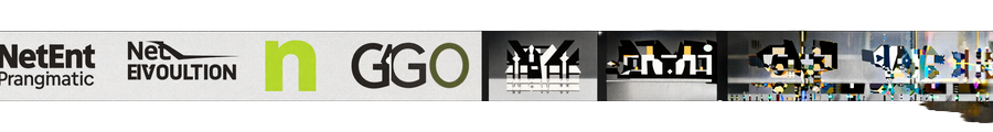 Provider-Logos NetEnt Pragmatic Play Evolution und Play'n GO der Golazzo Casino-Spiele